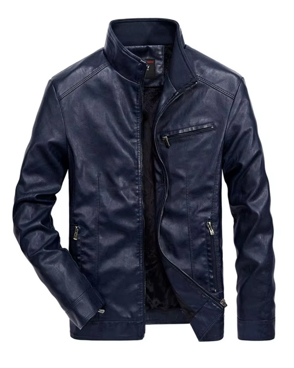 Draylen – Classic Leather Biker Jacket