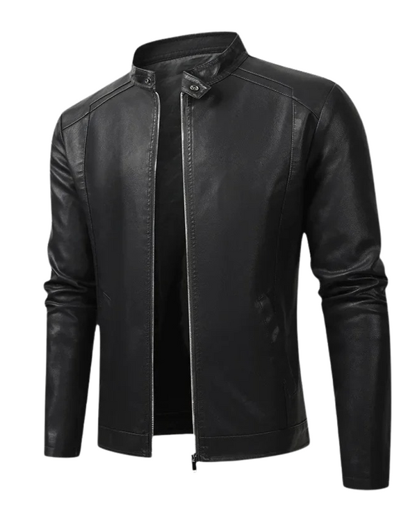 Alvion – Urban Leather Biker Jacket
