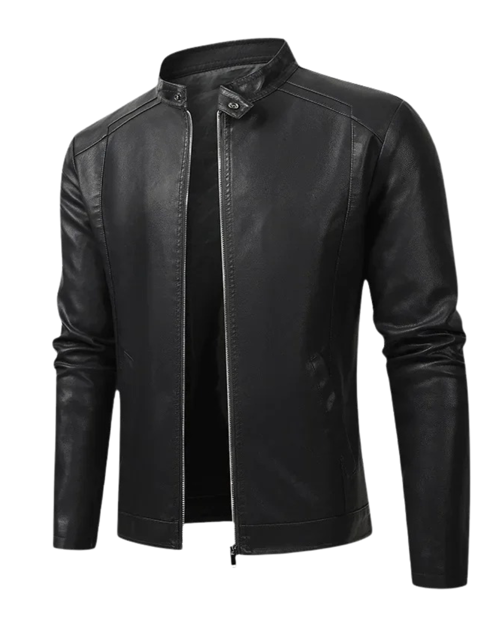Alvion – Urban Leather Biker Jacket
