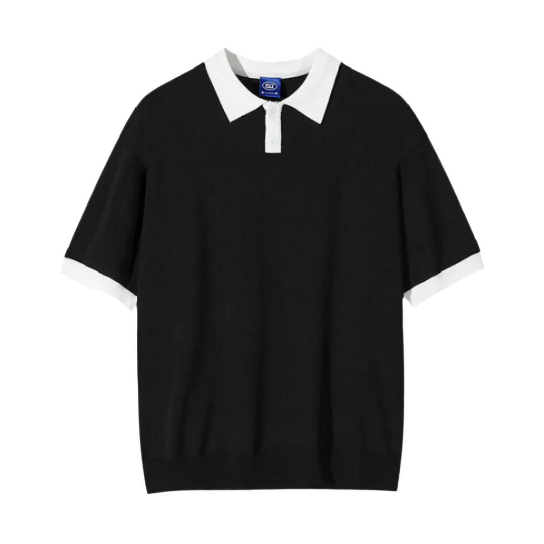 Savrani™ | Men's Polo Shirt with Wide Sleeves