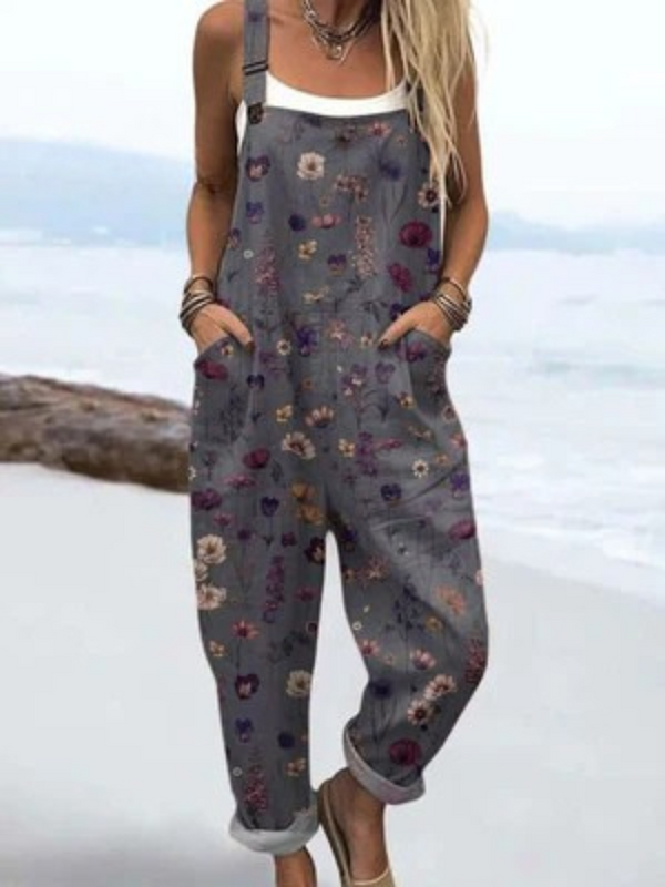Kelly™ – Artistic Cotton Jumpsuit