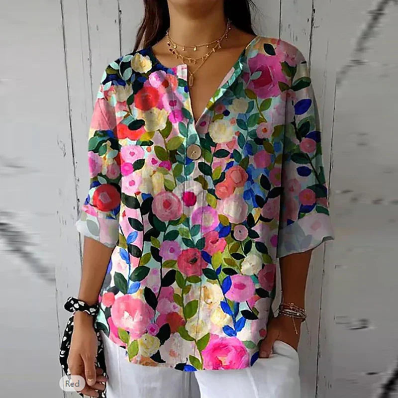 Heleina | Summer Floral Shirt