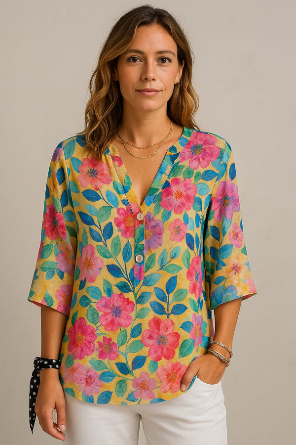 Heleina | Summer Floral Shirt