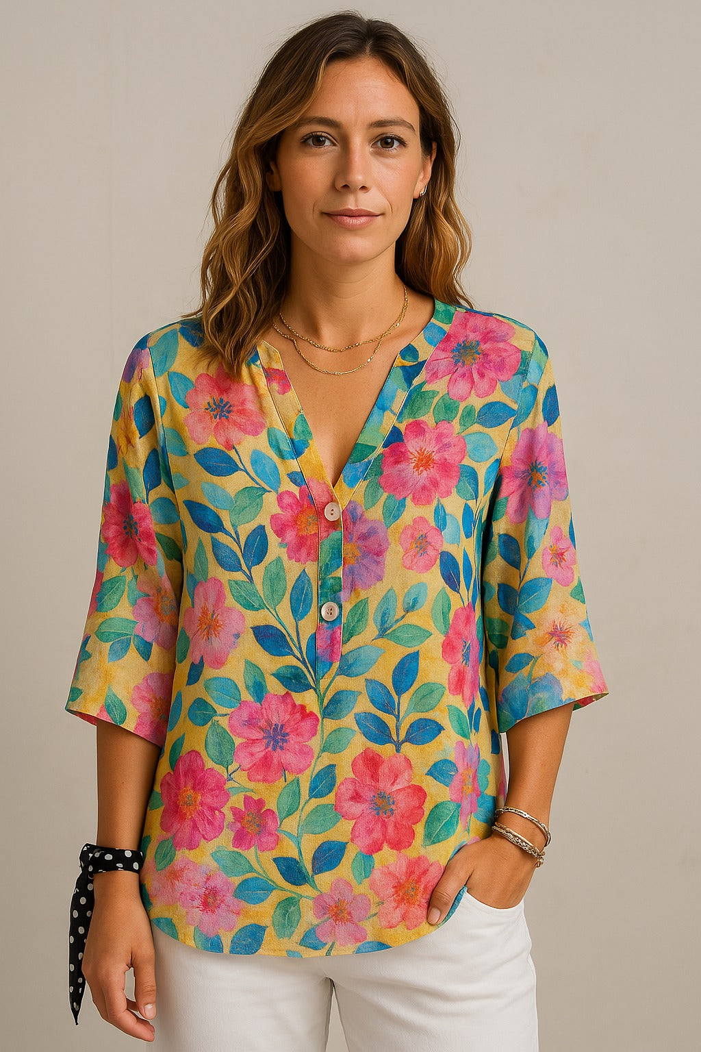 Heleina | Summer Floral Shirt