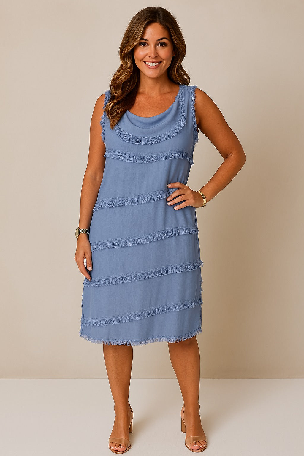 Lena™ | Loose Sleeveless Dress