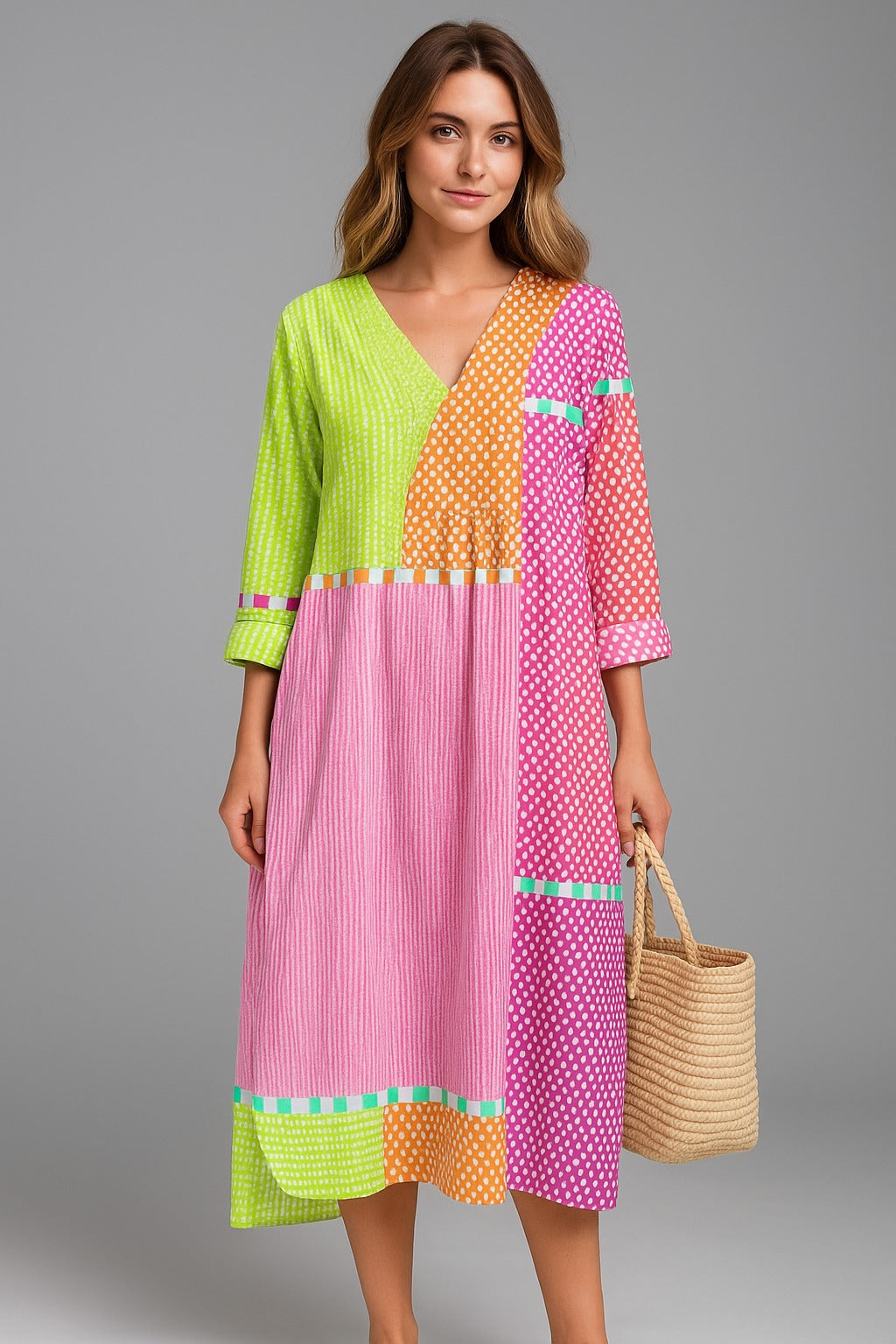 May™ | Elegant Geometric Dress