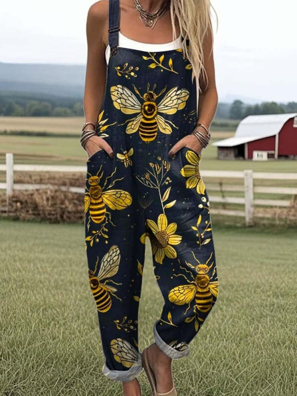 Daria™ | Artistic Cotton Jumpsuit