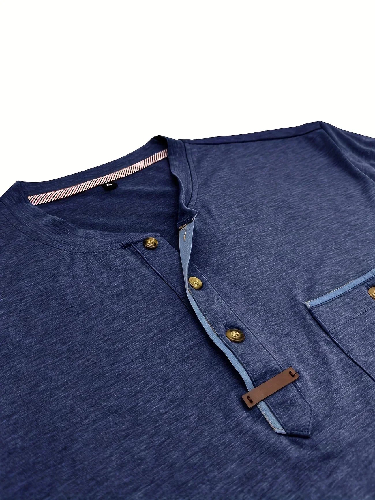 Savrani™ | Elegant T-Shirt with Round Neck and Pocket