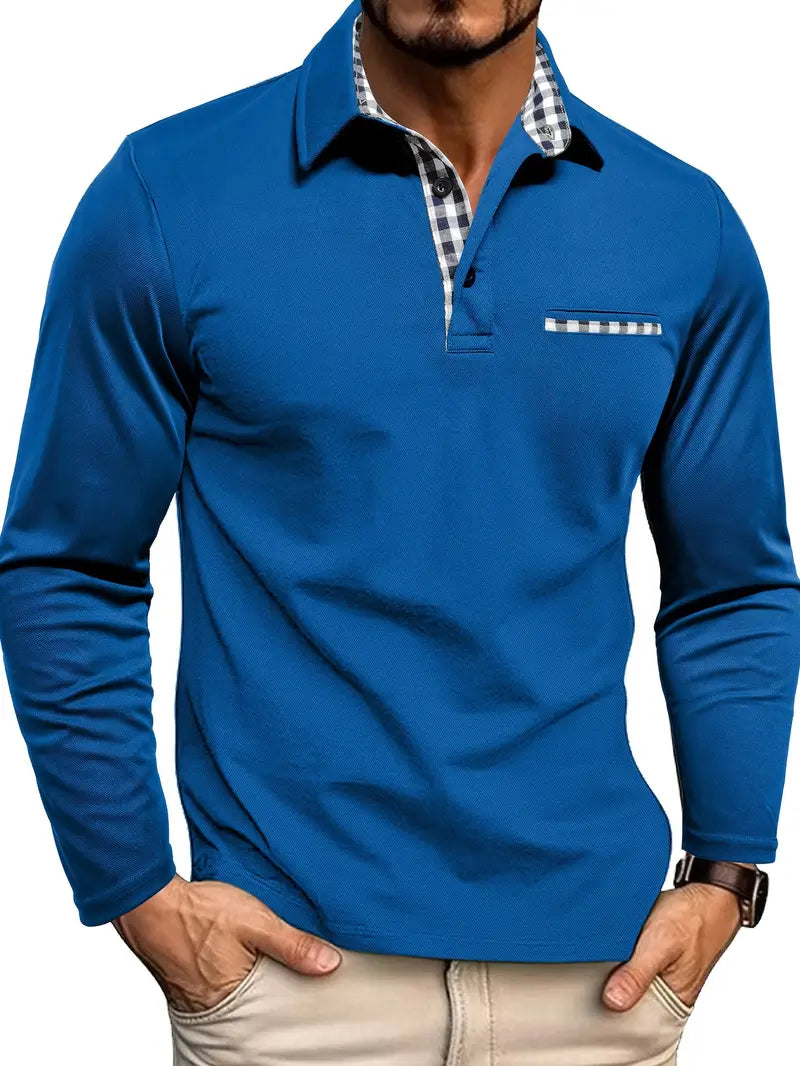 Jakub – Long Sleeve Polo Shirt