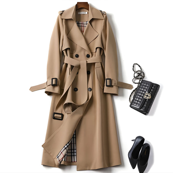 Xanthippe™ | Elegant Trench Coat with Timeless Style