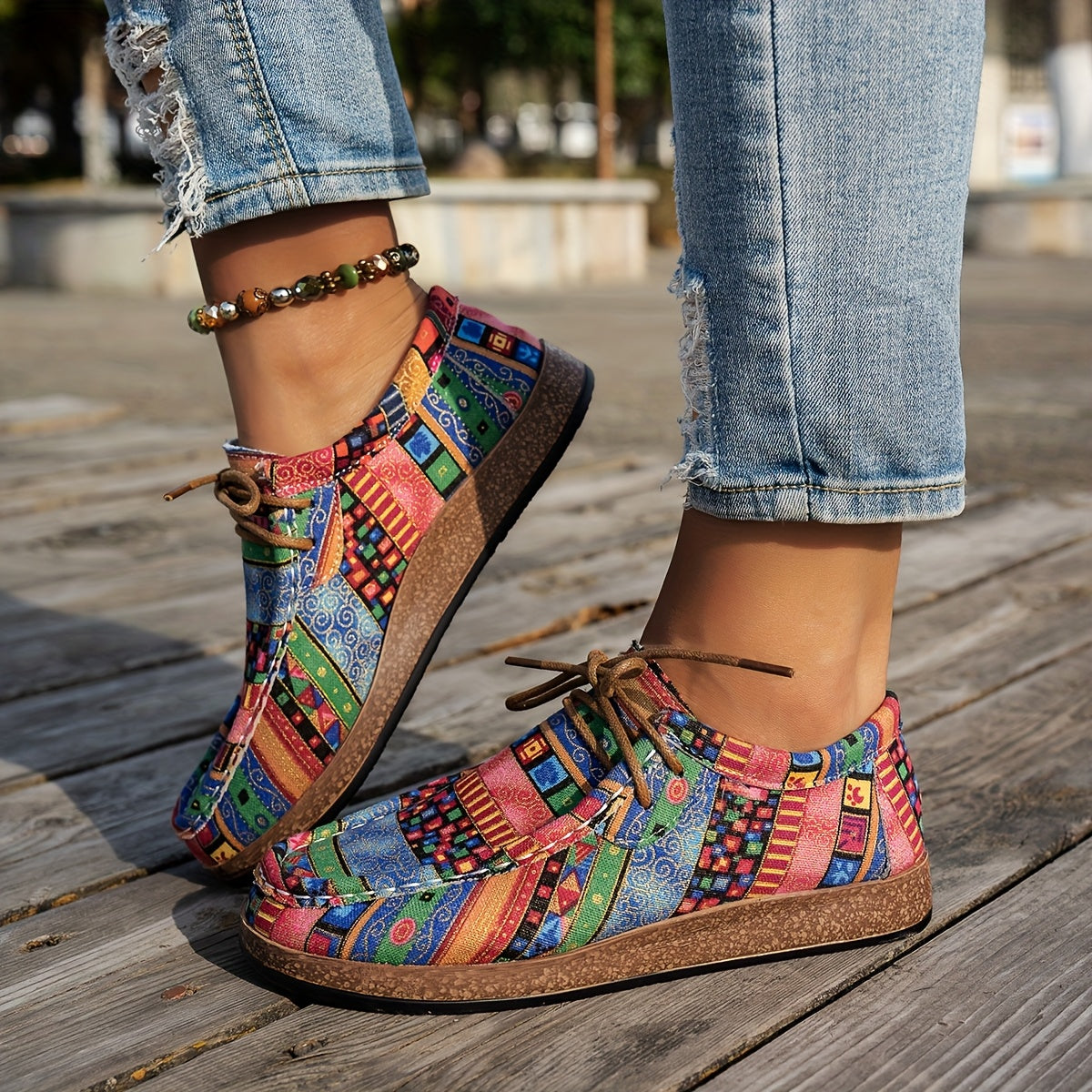 Isla | Colorful Retro Shoes