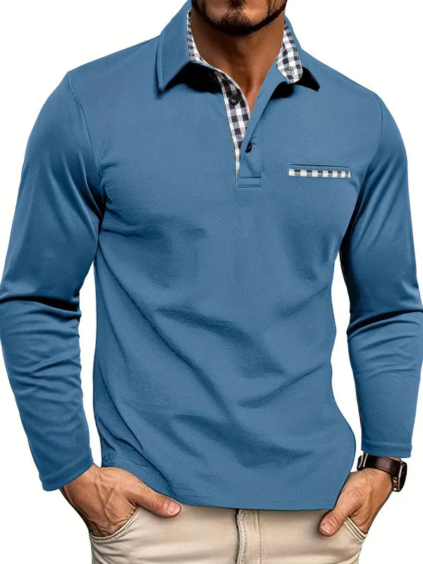 Rafiel – Timeless Long Sleeve Polo Shirt