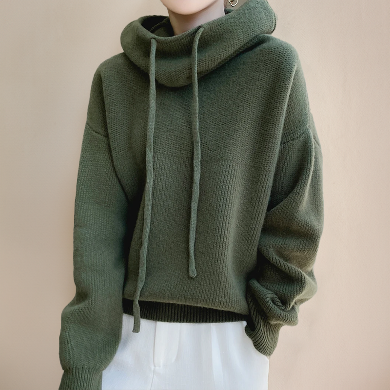 Maria | Wool Sweater with Turtleneck