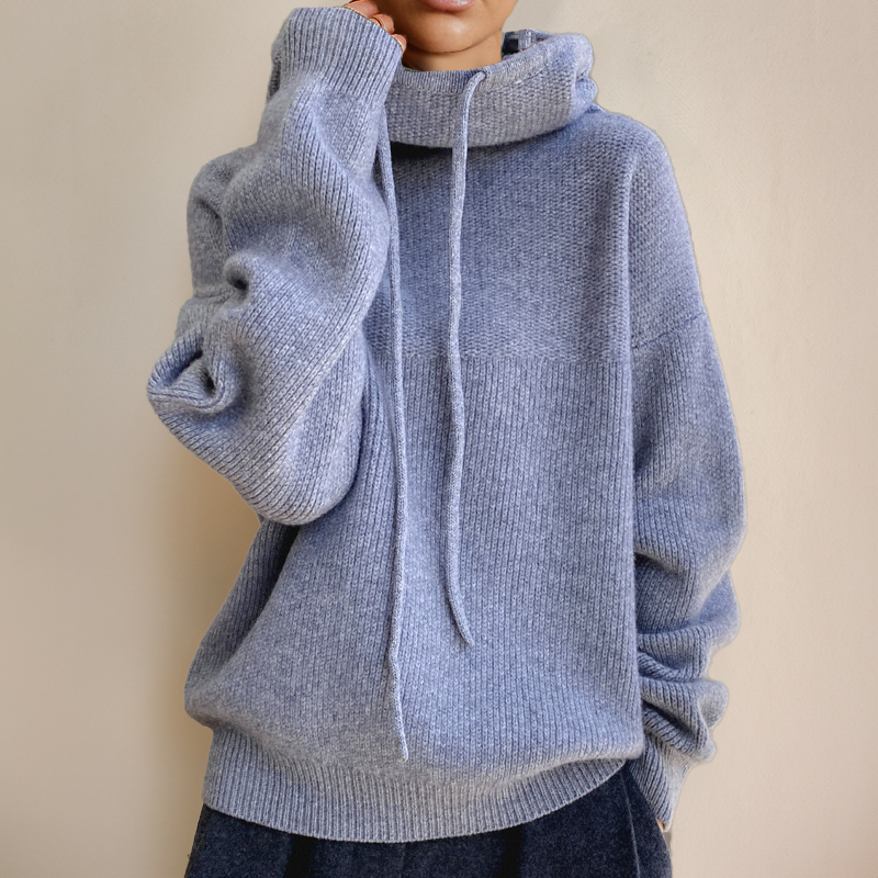 Maria | Wool Sweater with Turtleneck
