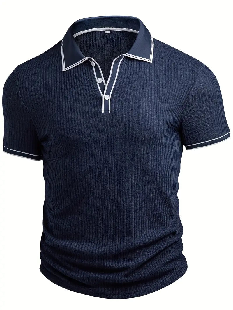 Savrani™ | Elegant Short Sleeve Polo