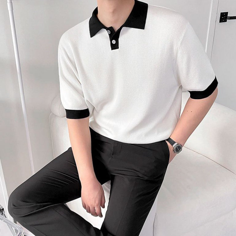 Savrani™ | Men's Polo Shirt with Wide Sleeves
