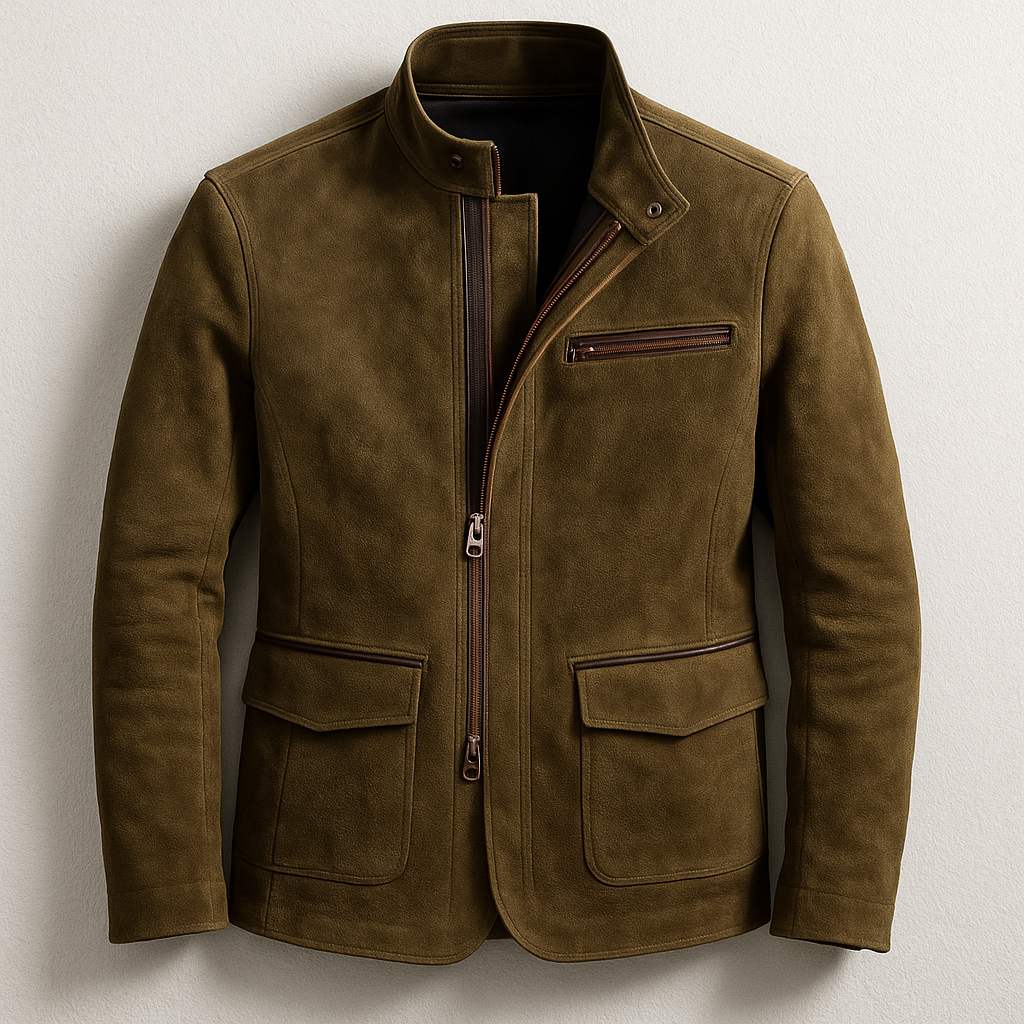 Ravien – Handcrafted Suede Jacket