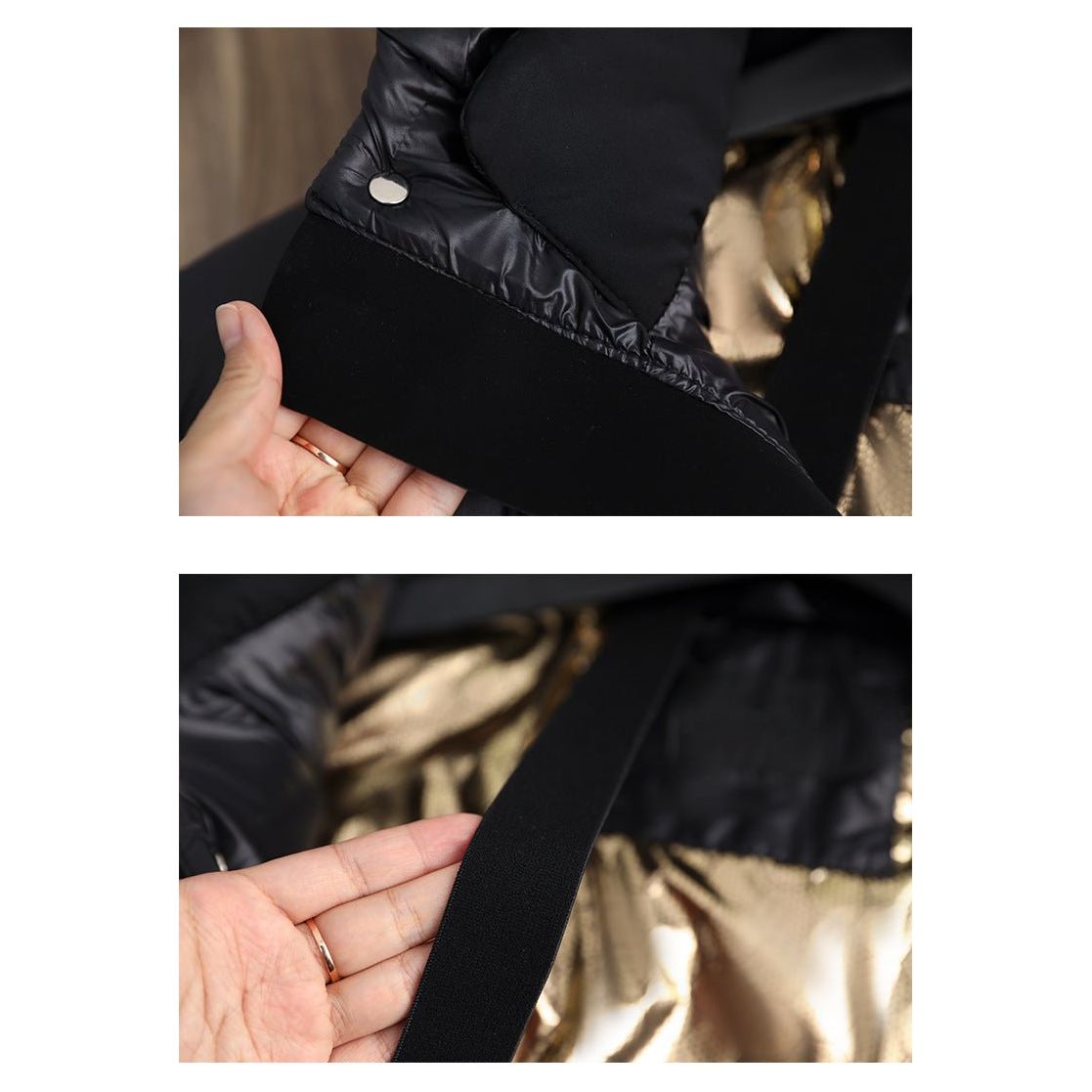 Arivelle – Elegant Long Quilted Coat