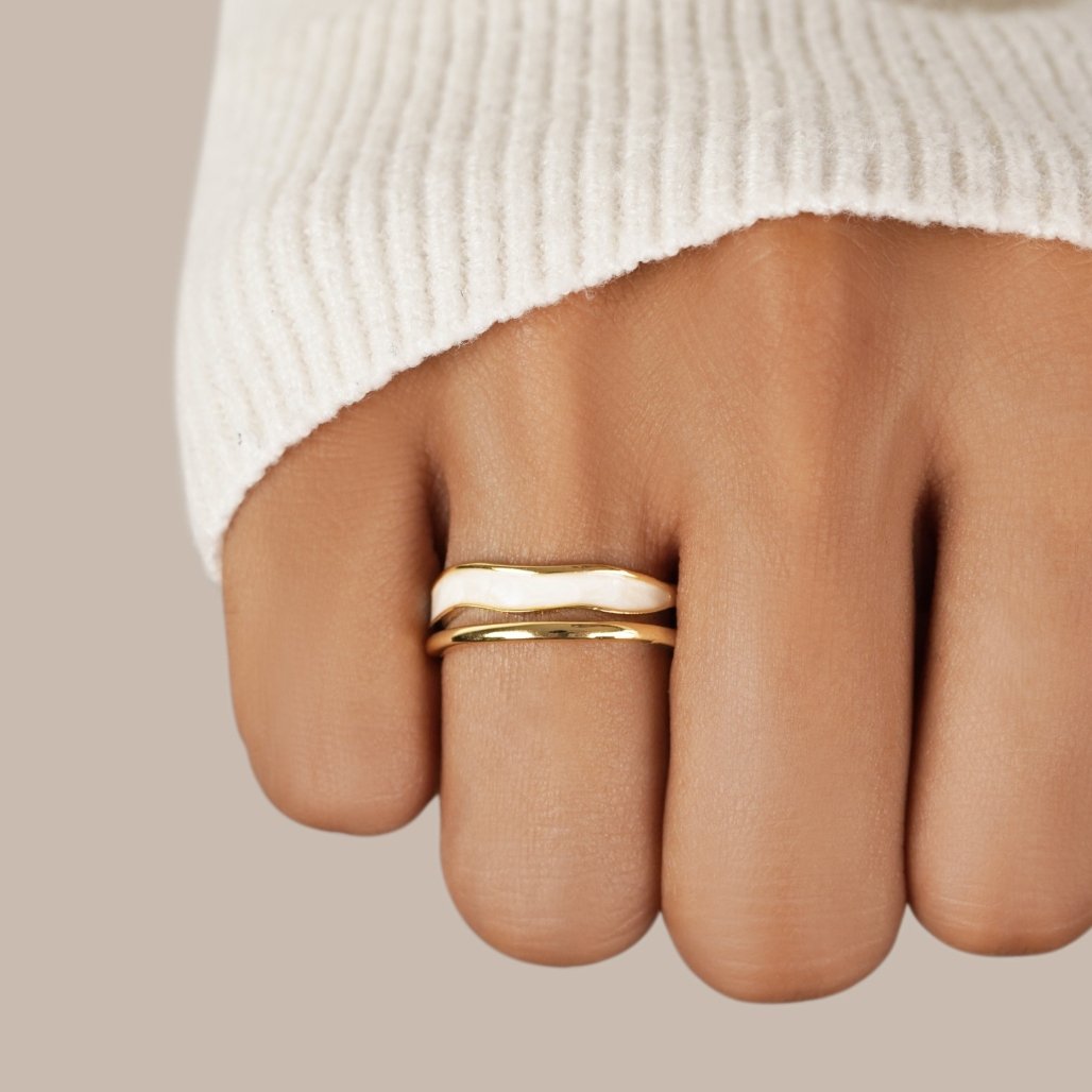 Gold Layered Ring Sahara