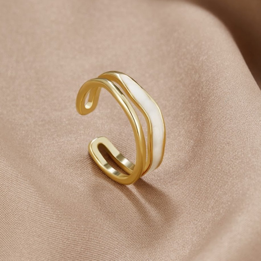 Gold Layered Ring Sahara