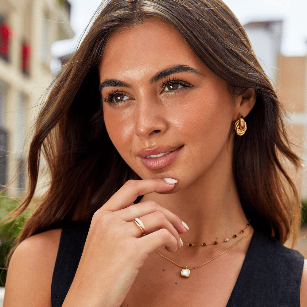 Gold Layered Ring Sahara