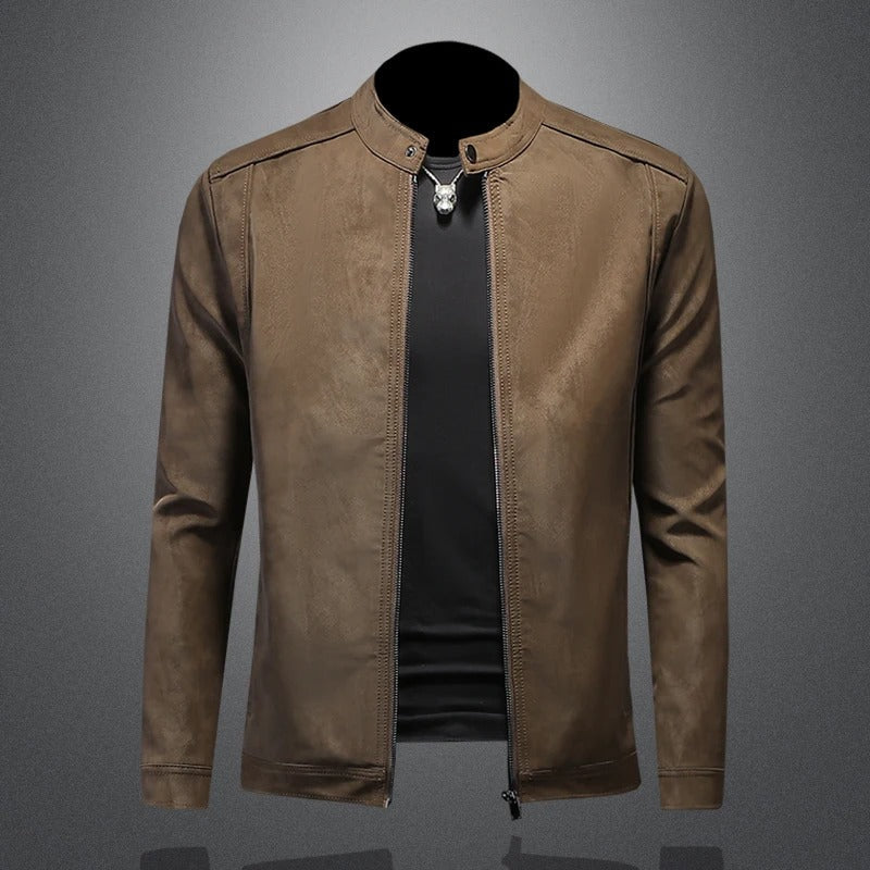 Malven – Slim Fit Leather Jacket