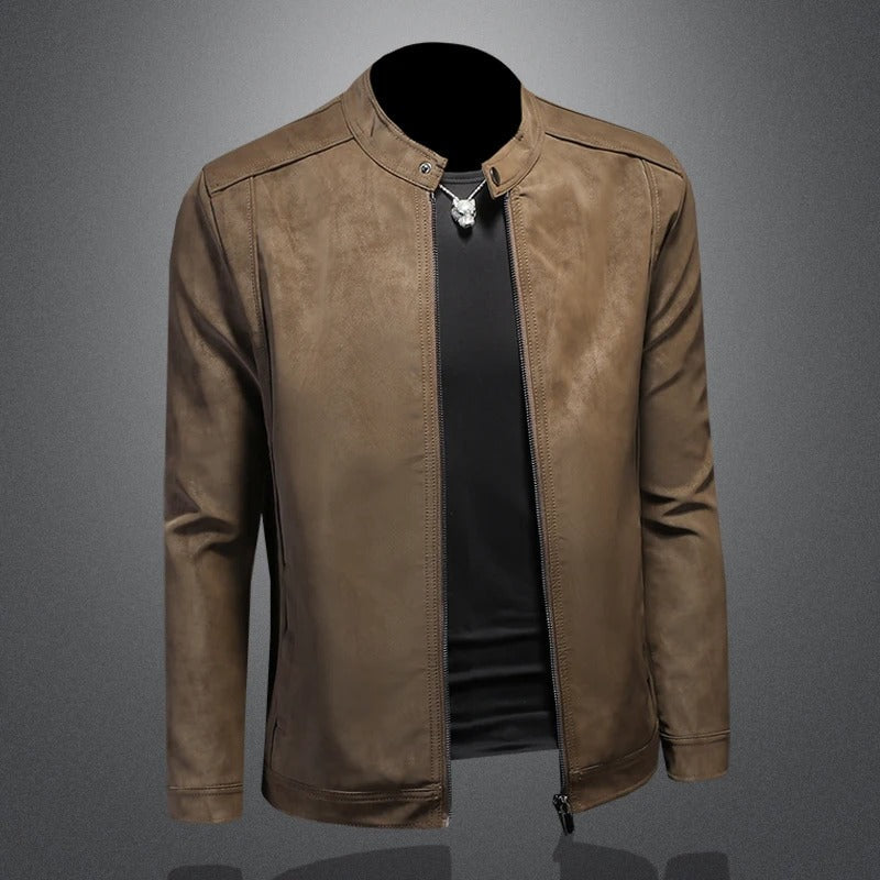 Malven – Slim Fit Leather Jacket