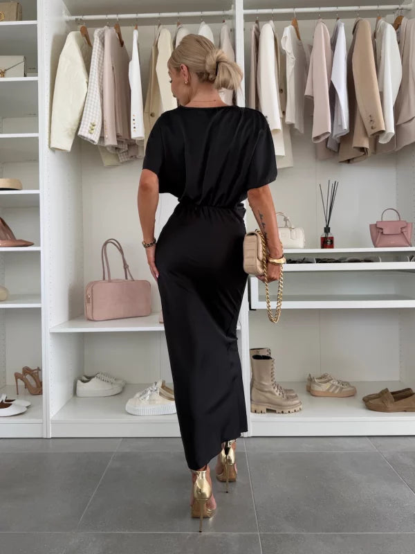 Fina™ | Long Satin Dress