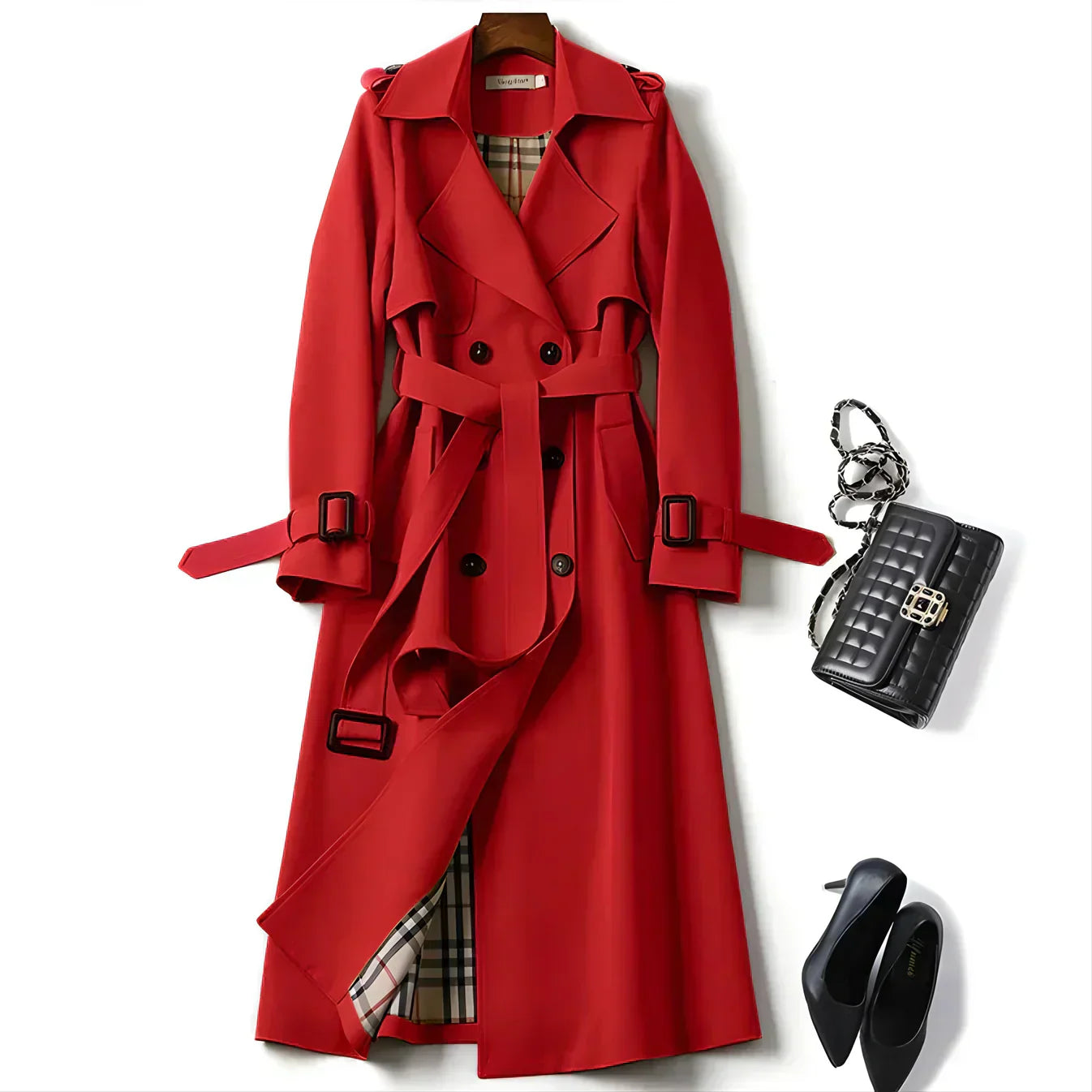 Xanthippe™ | Elegant Trench Coat with Timeless Style