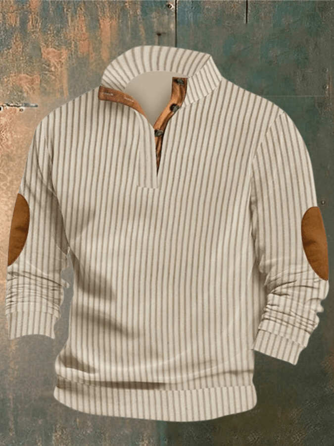 COOPER - CUT SWEATER WITH HIGH COLLAR
